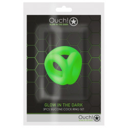 Ouch! Glow Ballstretcher phosphorescent Glow Trio 25mm